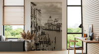 Office wall in Vintage Venice Wall Mural with domed skyline, GD8754