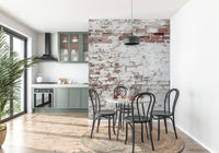 Exposed brick pattern of the Vintage Washed Brick wall mural texture., GD6099