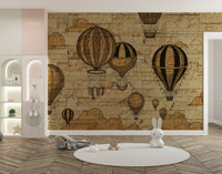 3D Hot Air Balloons Wallpaper - Giffywalls