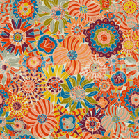 Unique floral wallpaper with a creative twist.

