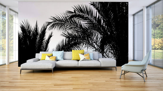 A beautiful serene landscape wallpaper mural for a modern room., GD4744