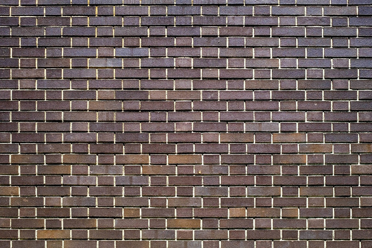 Faux Bricks Brown Wallpaper Mural
