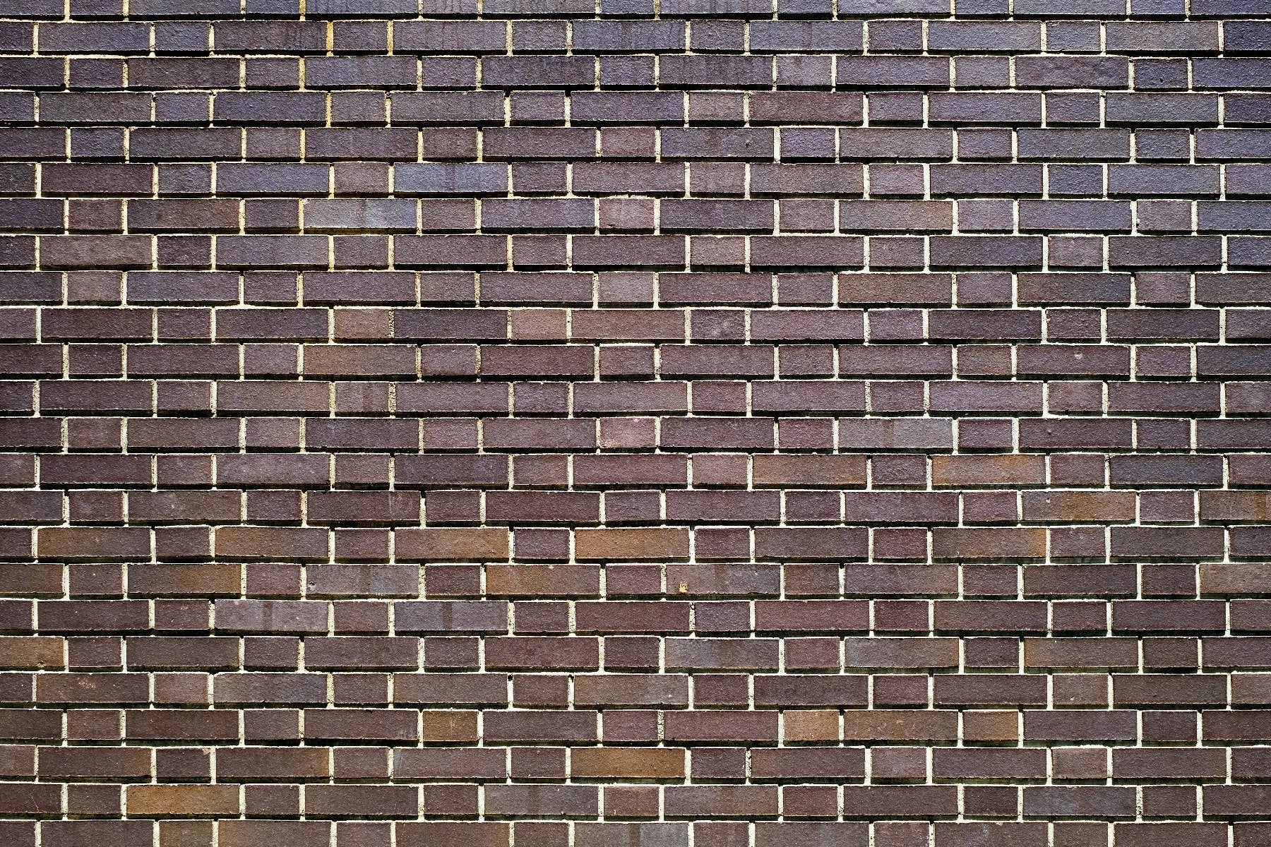 Faux Bricks Brown Wallpaper Mural