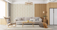 Creamy beige textured wallpaper with distressed stripe design, GD9616
