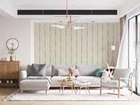 Classic cream and beige textured stripe wall covering, GD9616