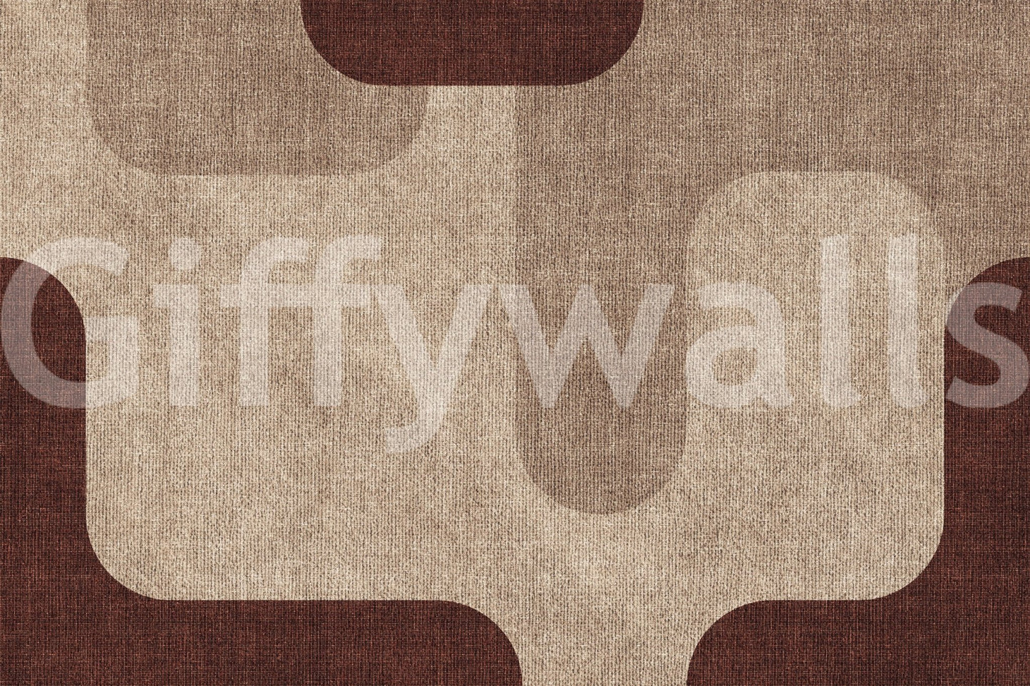 Brown neutral Warm Curves Design wallpaper for walls.