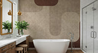 Stylish Warm Curves Design wallpaper, interlocking curves.