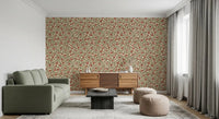 Lounge wraps into cozy folk charm with this floral wallpaperGD9563