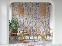 Warm Meadow Harmony Wallpaper sophisticated mural wallpaper