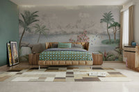 The image has a calm, tranquil feel.

