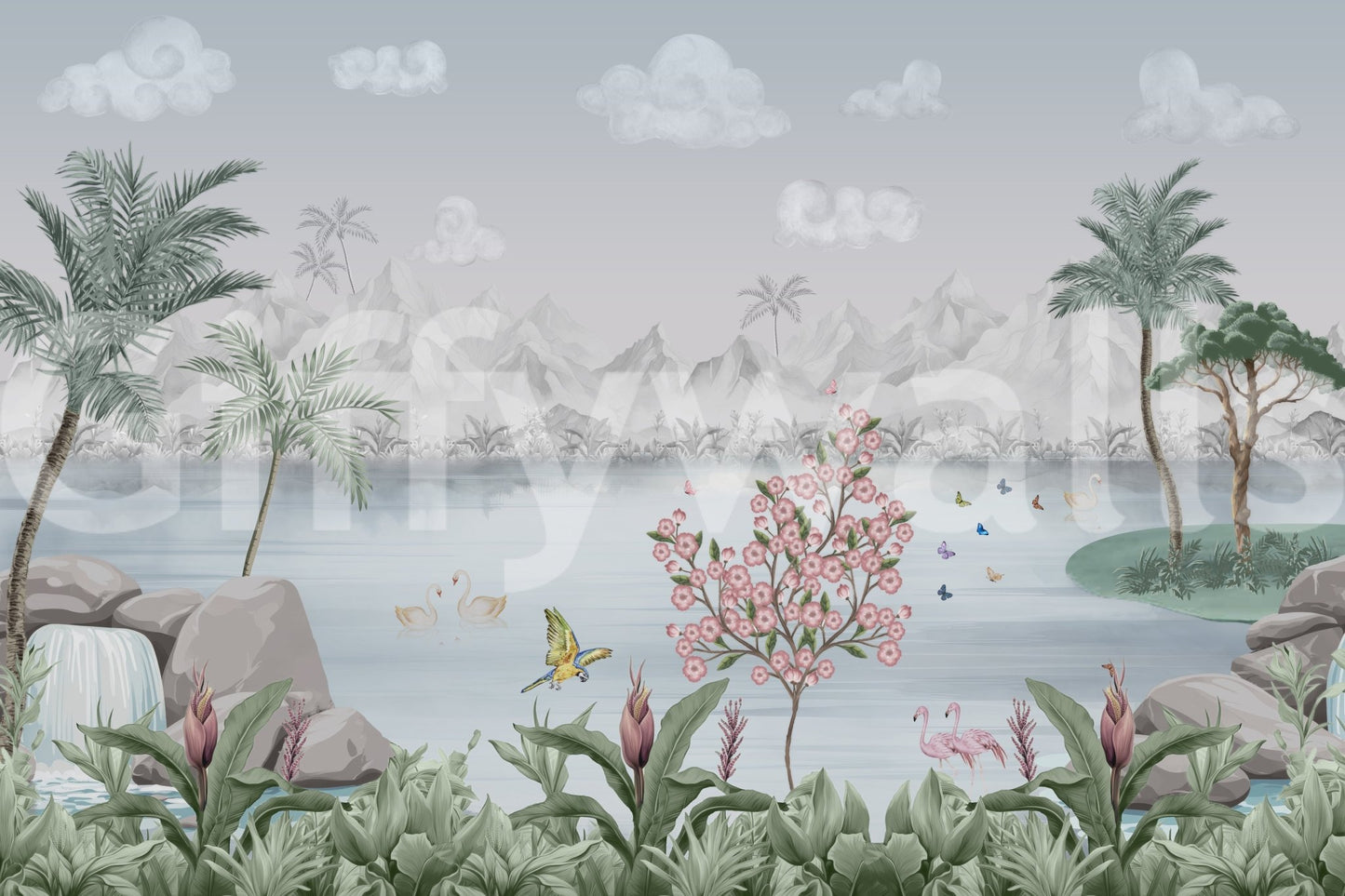 The design has a beautiful, natural aesthetic.

