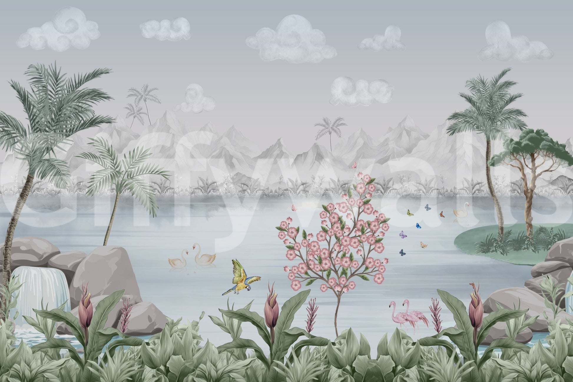 The design has a beautiful, natural aesthetic.

