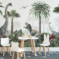 Watercolor Dinosaur wallpaper for walls - Giffywalls KB22