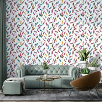 Color splash wallpaper design

