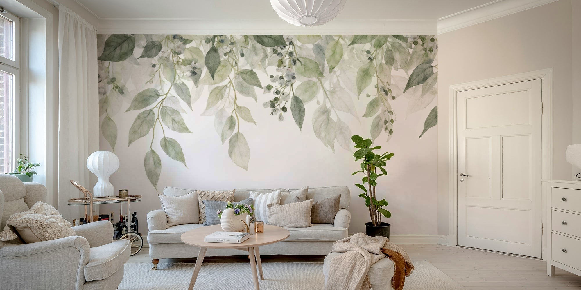 The image shows an artistic impression of a serene foliage scene. GD3684

