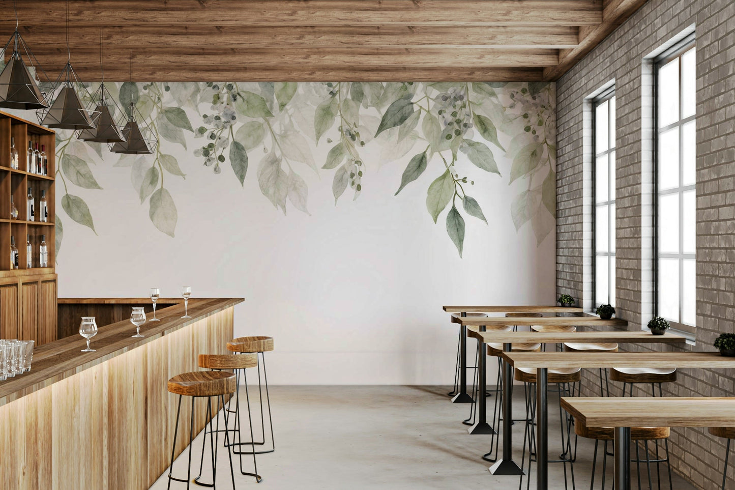 The mood is peaceful and serene.

