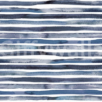 Soft blue geometric stripes wallpaper for modern rooms., GD1564