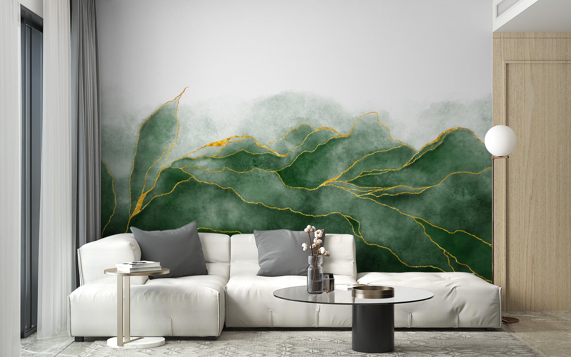 Lush Green Wallpaper Murals - Giffywalls