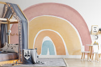 Watercolor Rainbow Colorful Wallpaper Murals - Giffywalls