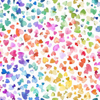 Watercolor Hearts Wallpaper⁠