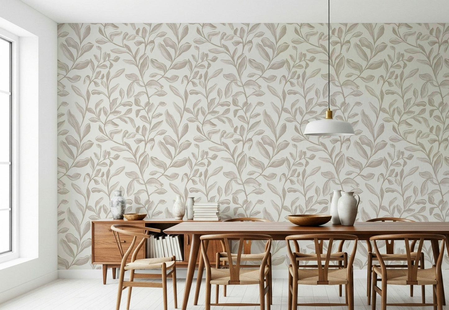 Watercolor Leaves Wallpaper⁠