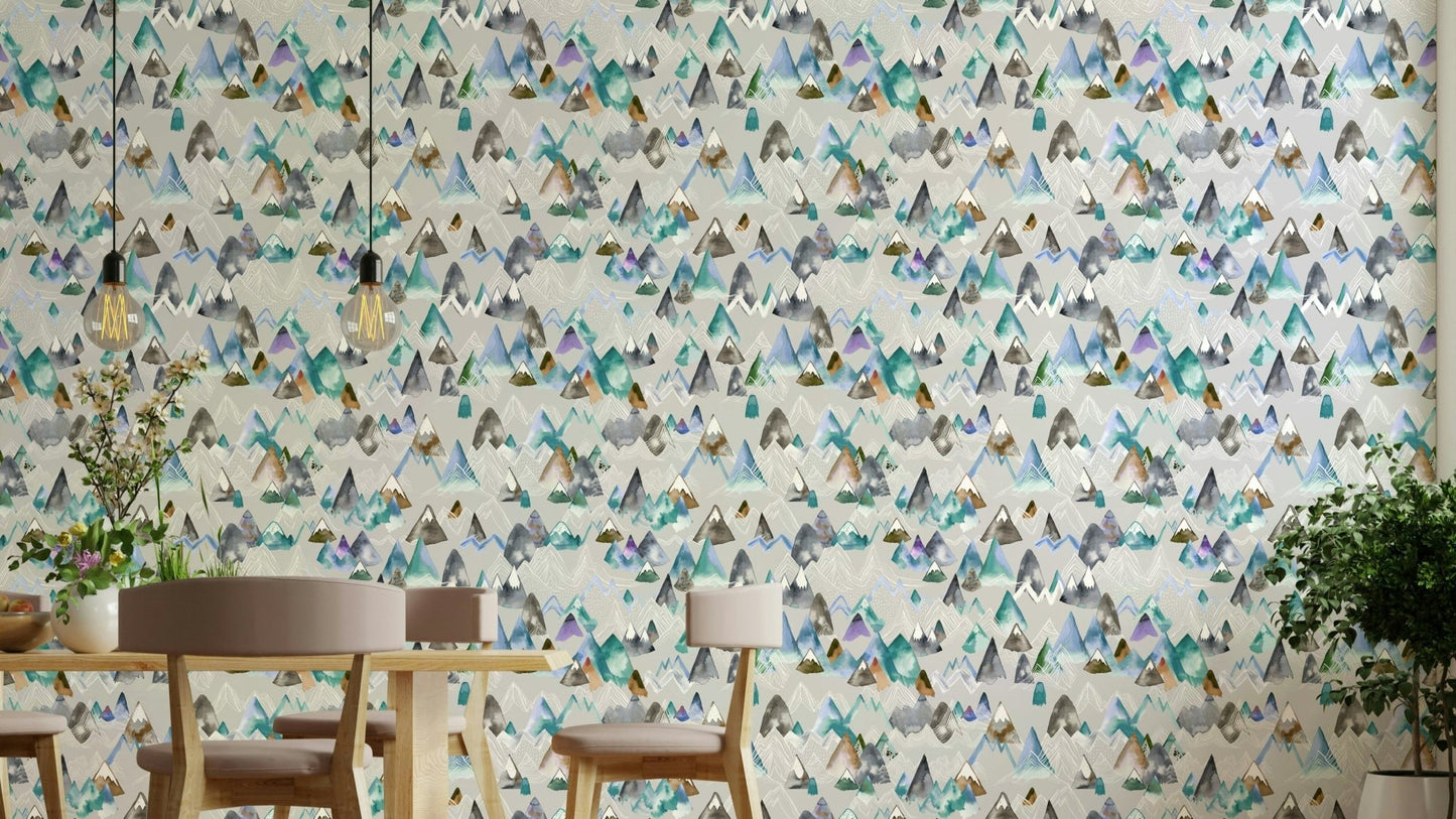 Adventure-themed wall wallpaper

