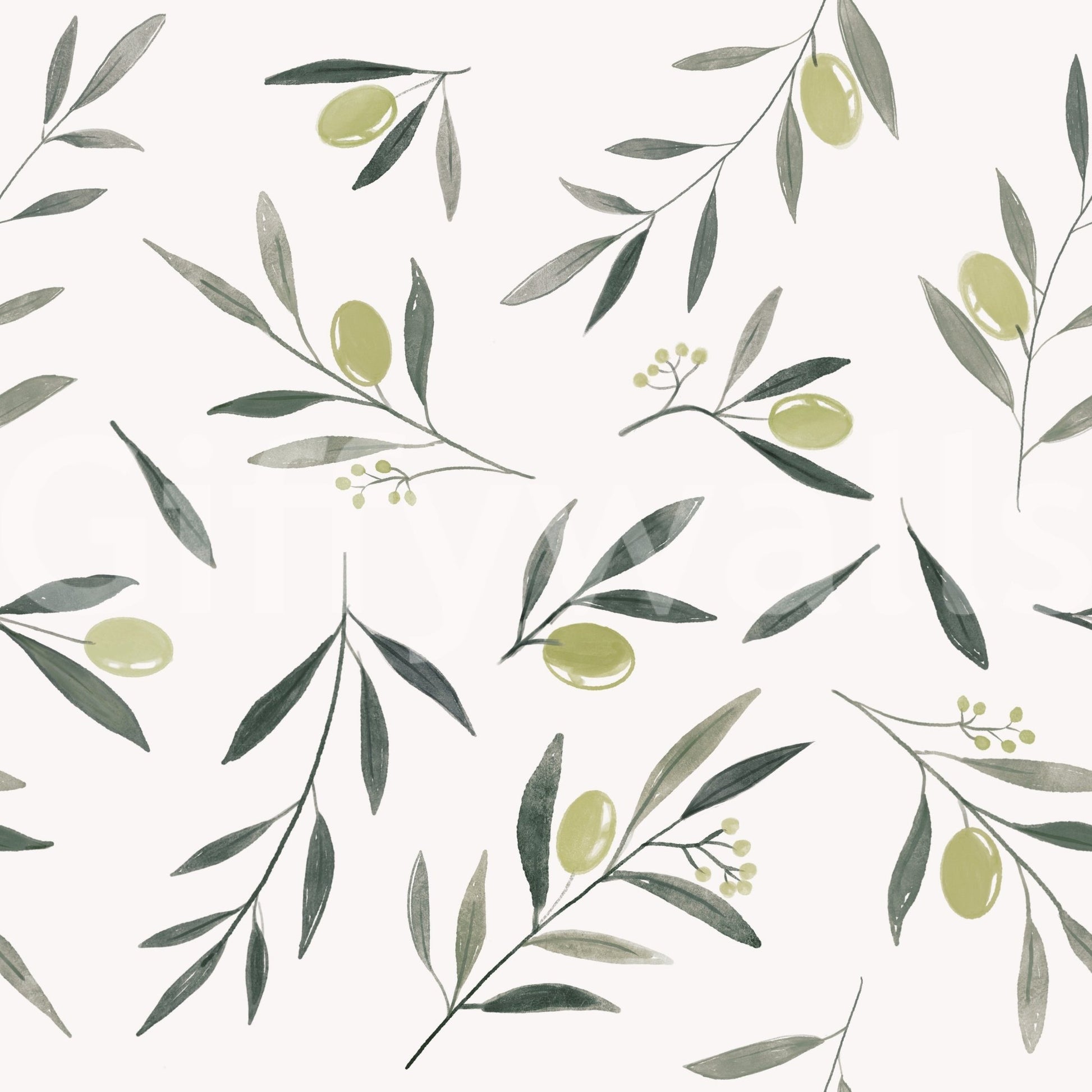 A high-quality serene flower wall mural for walls.