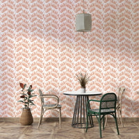 Cozy tropical wallpaper mural design
 GD688
