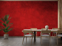 Bright Red Concrete Pattern Wallpaper Murals - Giffywalls A655