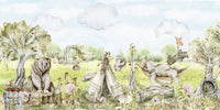 Focus on soft textures and flowing artistic style. GD3065

