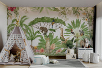 Artistic depiction of wildlife in watercolor style

