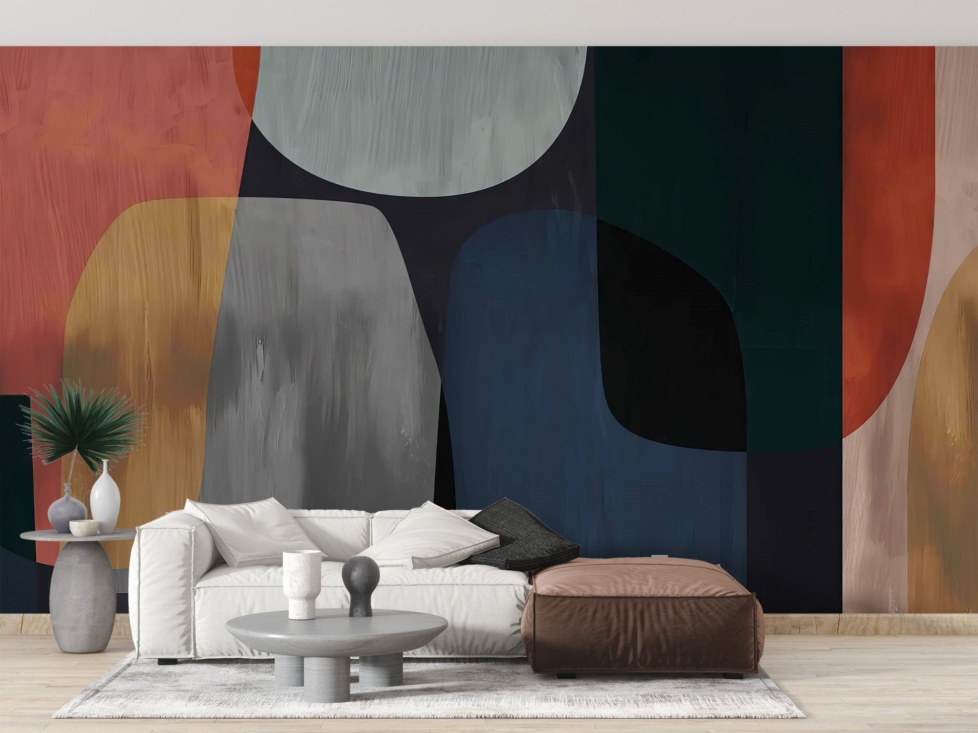 Watercolor Abstract Wallpaper Mural C426
