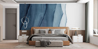 Watercolour Layers Wallpaper Mural - Giffywalls