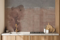 Elegant peel-and-stick wallpaper with soft red watercolor tones. A401
