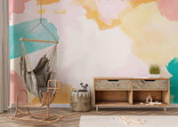 Watercolor shades wallpaper design
