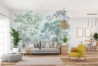 Vibrant wallpaper featuring tropical jungle design C550
