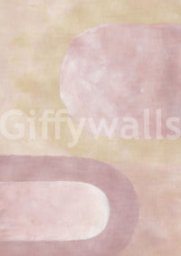 Abstract blush sand texture art


