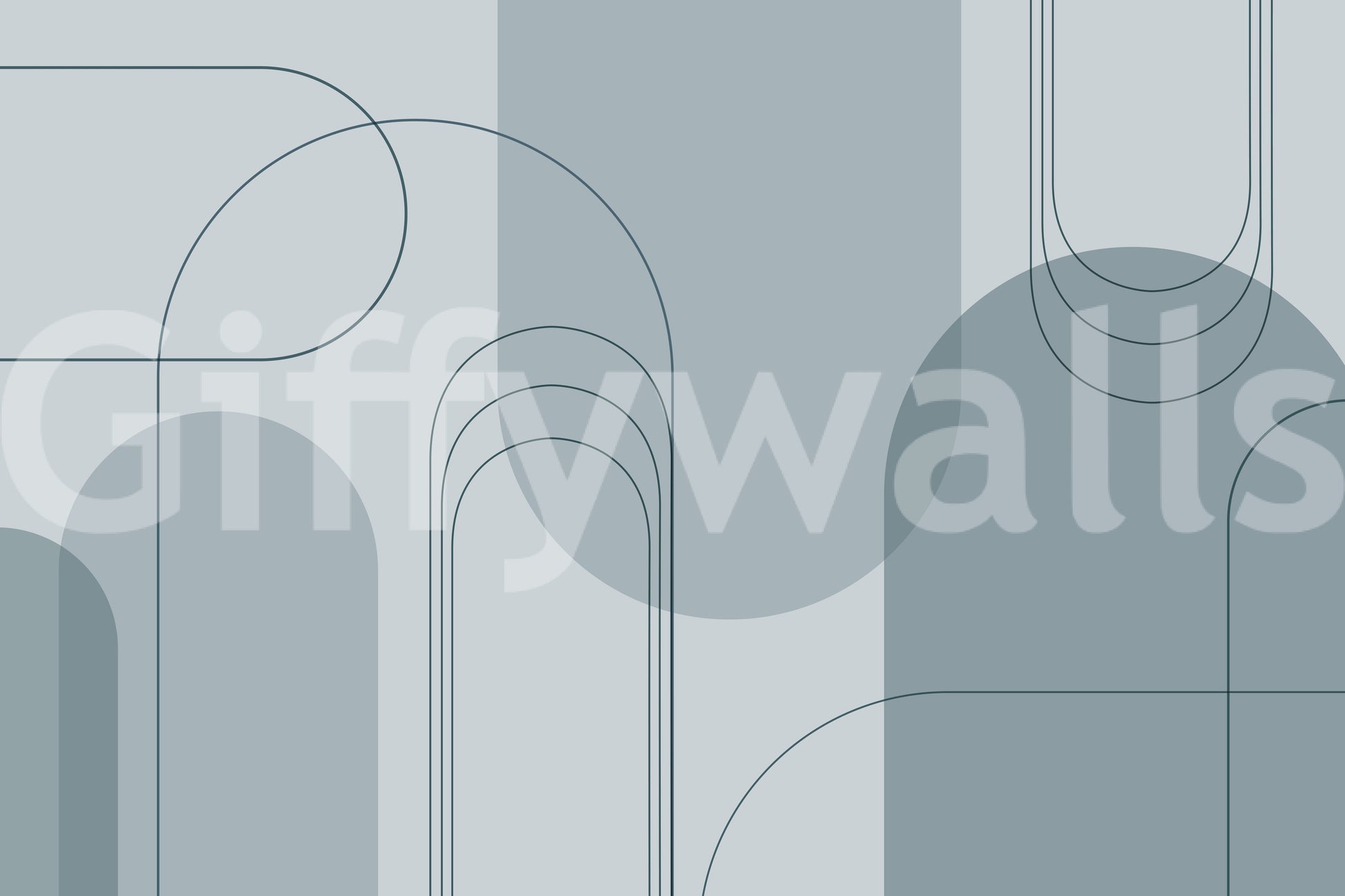 Minimalist arch line art design

