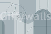 Minimalist arch line art design

