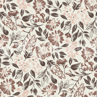 Classic botanical wallpaper mural
