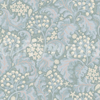 Soft glowing botanical wallpaper pattern

