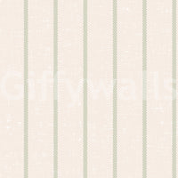 Wallpaper mural with classic stripe design

