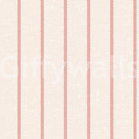 Wallpaper mural with classic stripe design

