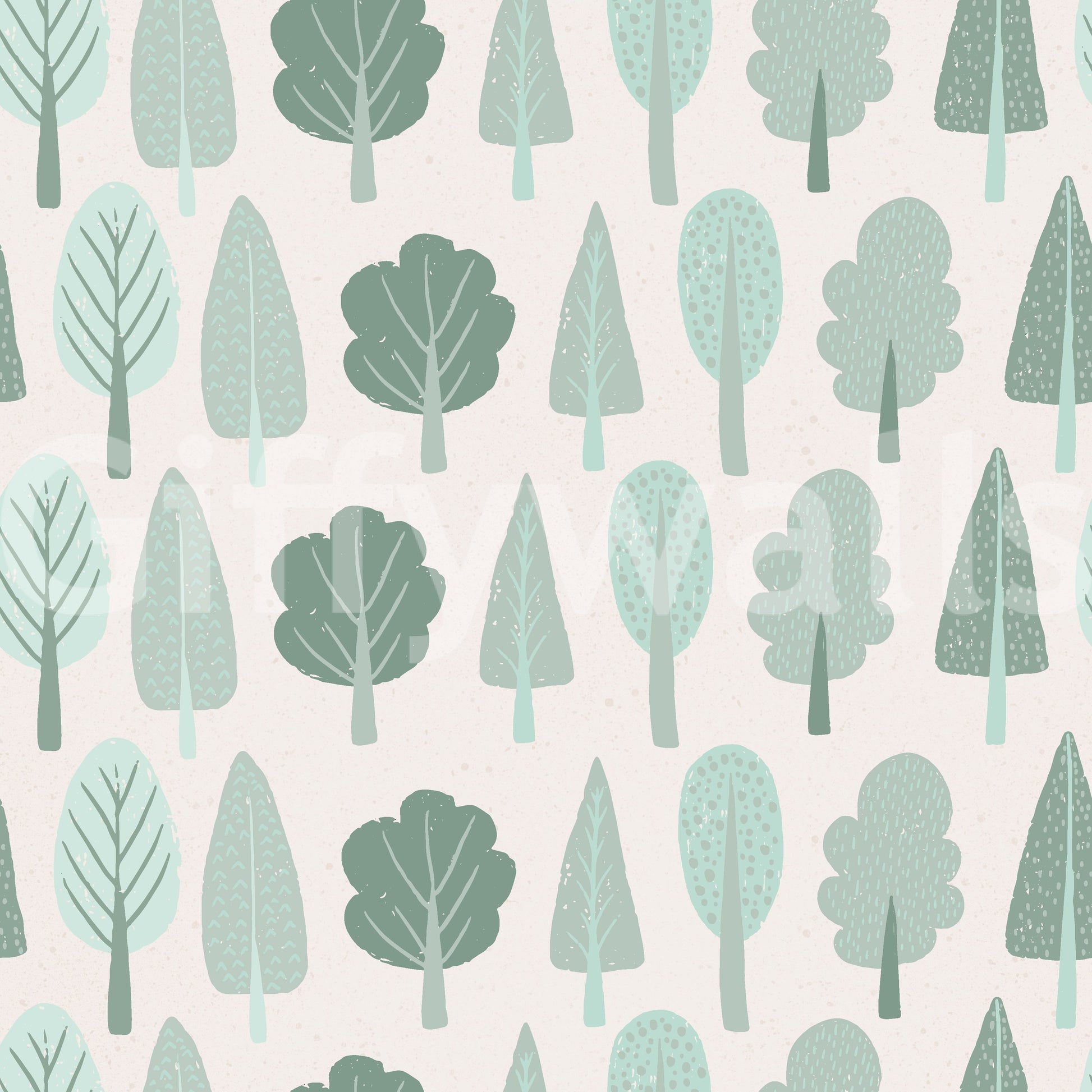 Subtle natural wallpaper mural
