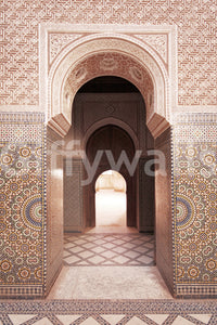 Quiet patterned wall design

