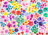 Whimsical vintage mural wallpaper

