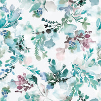 Light floral wallpaper art

