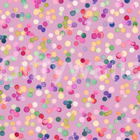 Watercolor dots wall print

