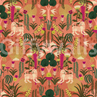 Nature-inspired wallpaper walls

