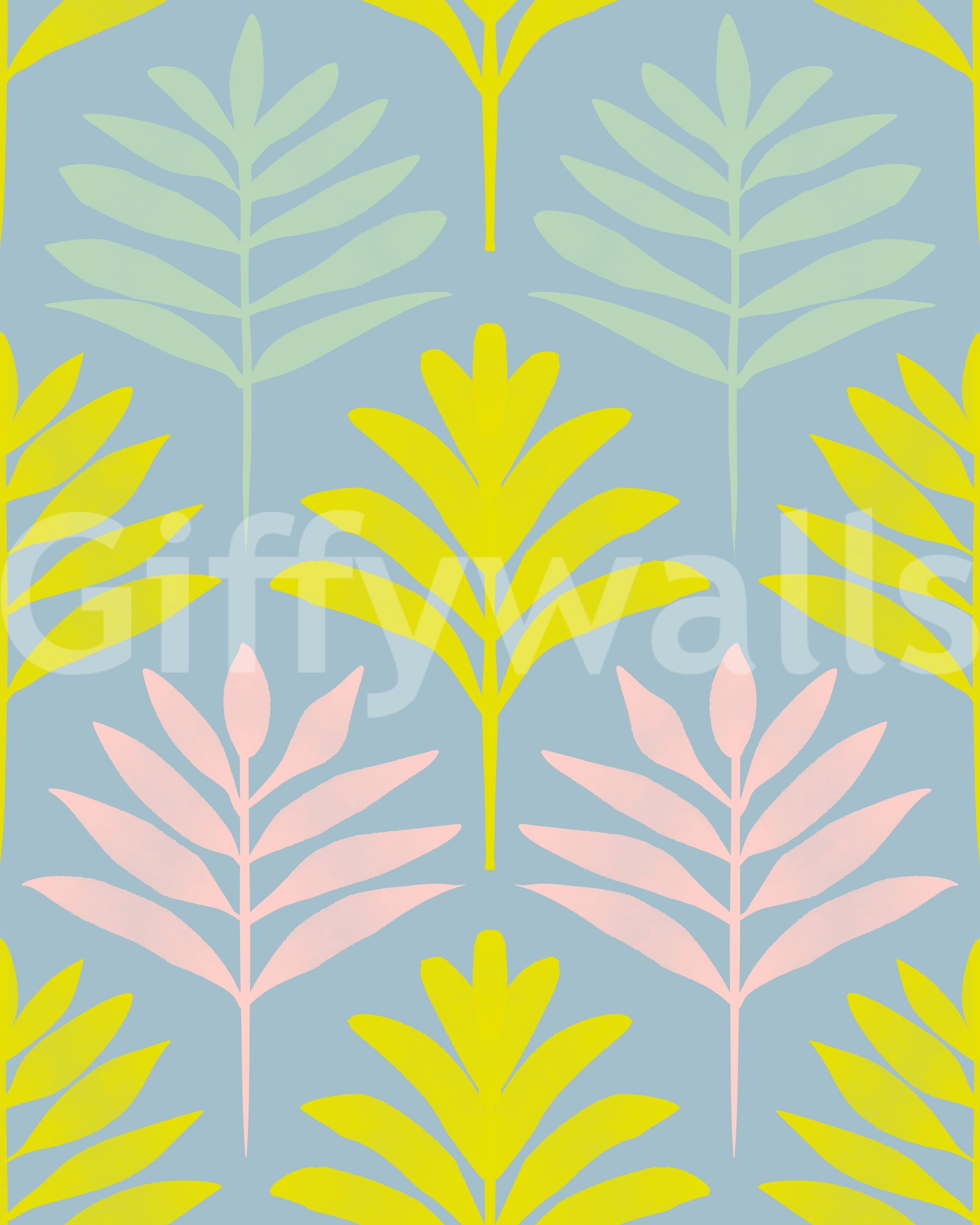 Modern tropical wall design

